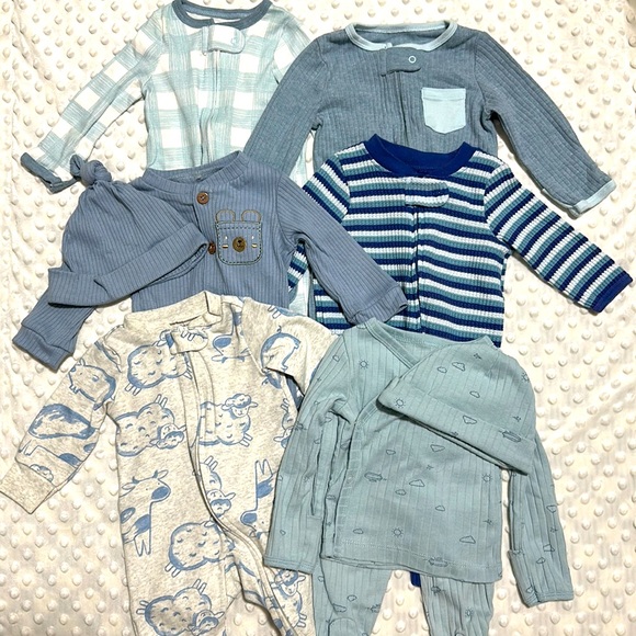 Pajamas Baby Boy 3 Months Sleepers Bundle Poshmark
